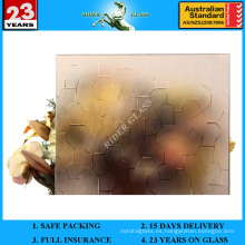 3-8mm de bronce Karatachi / puzzle de vidrio con motivos AS / NZS2208: 1996